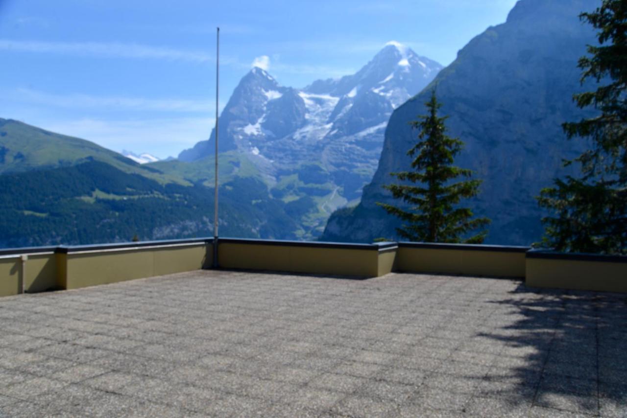 Pop-Up Lodge Muerren Wengen Kültér fotó
