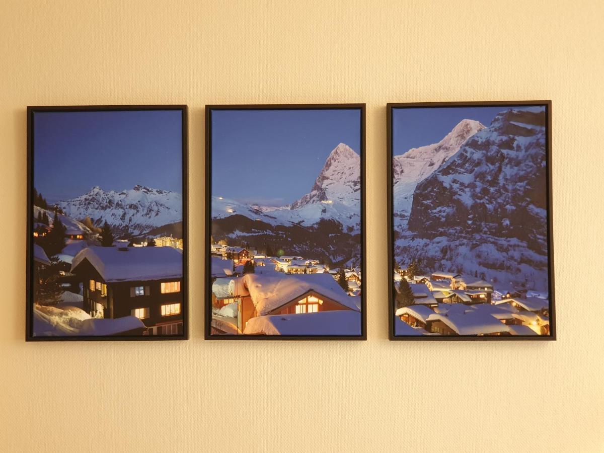 Pop-Up Lodge Muerren Wengen Kültér fotó